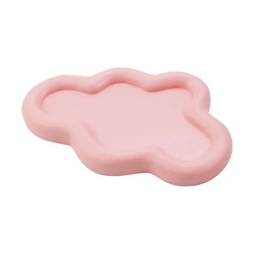 Resin Jewelry Tray Cloud Shape Decorative Plate Pink Trinket Dish Trays Key Ring Holder for Jewelry Wedding Ornaments