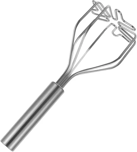 Ground Beef Smasher Potato Masher Household Gadgets Silver Stainless Steel Set Mashed Potatoes Meat Masher