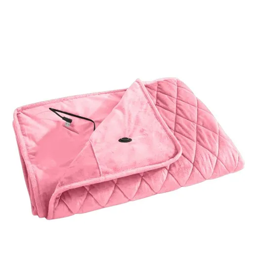 Large Electric Blanket Powered by Power Bank Winter Bed Warmer USB Heated Blanket Body Heater (Size : 100x140cm Zipper)