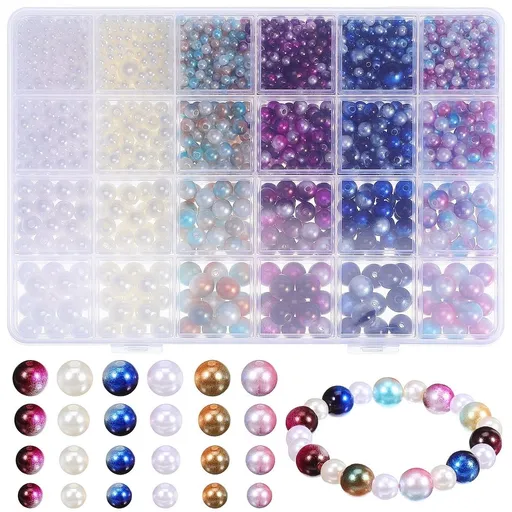 Beads for Friendship Bracelets, Jewelry Crafting, Vase Decorations, Ribbon Art, Faux Necklace Making Accessories