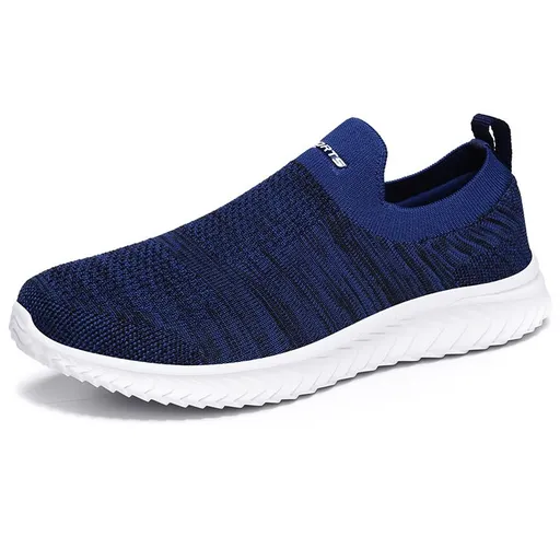 Men Sports Shoes Lightweight Breathable Mesh A19 sapphire blue 42