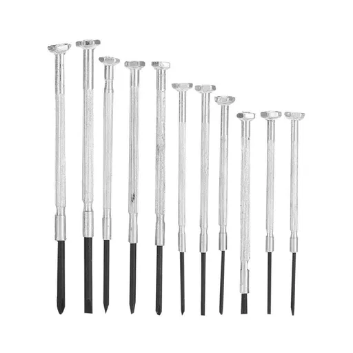 Mini Watch Alloy Tools Screwdriver 11pcs Precision Kit Screw Set Tools & Home Improvement As Shown