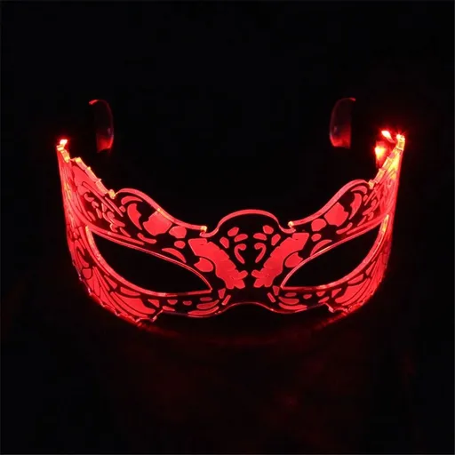 Light Up Glasses For Parties Led Glasses For Kids Adult Masquerade Mask Cosplay Costume,Rave Accessories,Gifts 2pcs