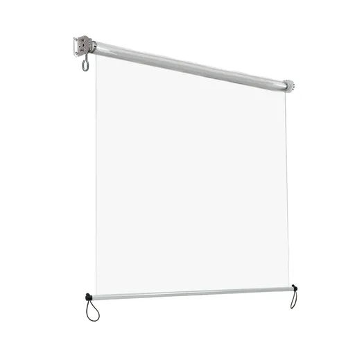 Instahut 1.5X2.4M Outdoor Blinds Clear Roll Down Awning Retractable Outdoor Blinds Water Wind Proof Transparent