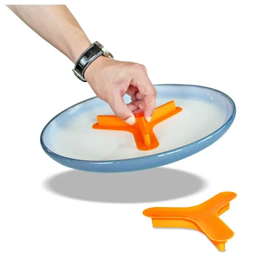 Silicone Food Plate Divider,1PC Food Separator Silicone Food Isolator, Portion Control Plates Dividers For Weight Loss Adults