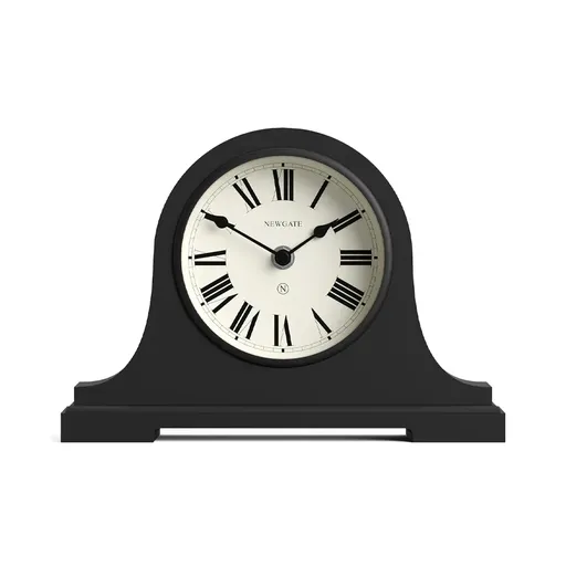 Newgate Broadway Mantel Clock-Black