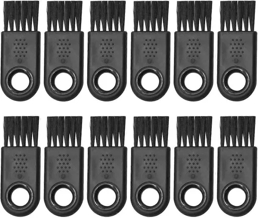 12pcs Razor & Crevice Cleaning Brushes, Nylon Multi-Use Set