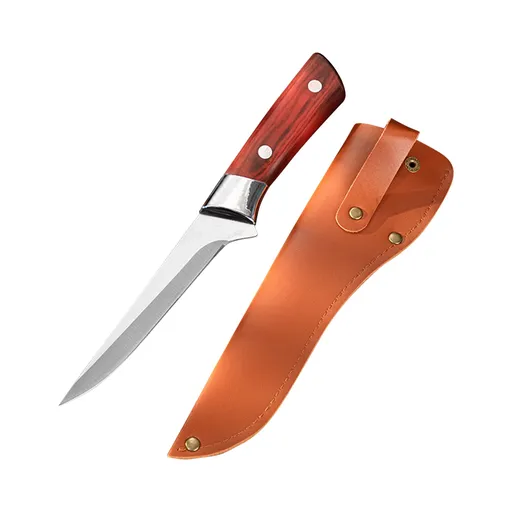 Knife Recommended By A Chef -Japanese Premium Knife, Super Sharp German High-Carbon Stainless Steel Boning Knifes with Eather Sheath for Home, Camping,Cattle Sheep Segmentation Tool (Boning knife) S