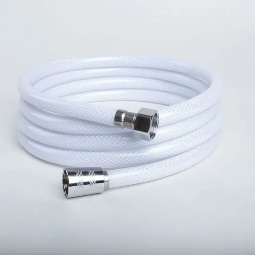 Pvc Shower Hose 2M, Universal Replacement, G1/2 Hose, High Pressure Resistance, Flexible And Anti-Breakage.