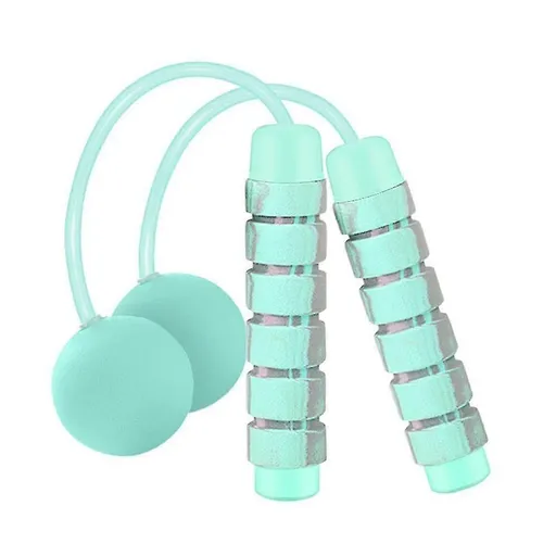 Jump Rope,Ropeless Jump Ropes For Fitness,skipping Rope For Wellness Beginners,adults Workout - Green