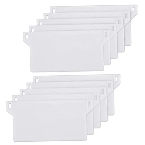 Vertical Blind Bottom Weights Spares Weight Replacement for 127mm Slats 10PCS 14x12.5x5cm Accessories Home Decoration