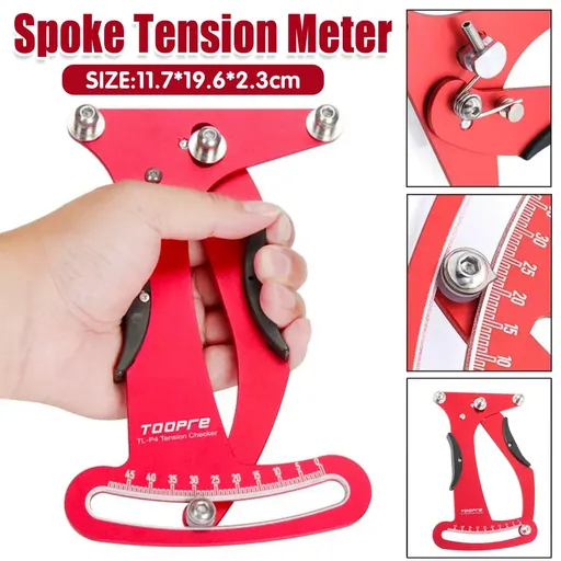 Park Tool Bike Spoke Tension Meter Gauge Wheel Spoke Pro Bike Checker Chart