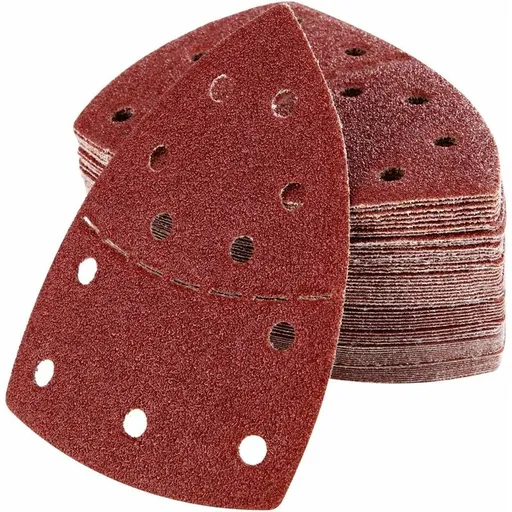 Sandpaper, Sandpaper for Bosch PSM 100A, PSM 160, PSM 200 AES, PSM 18, PDA 180, PSM 160 A/PSM 80/PRIO, 105 mm x 152 mm, 60-pack（40、60、80、100、120、180）