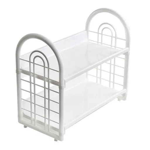 Simple Double Layer Desktop Storage Rack Desk Mini Bookshelf Storage Shelf for Dormitory Office