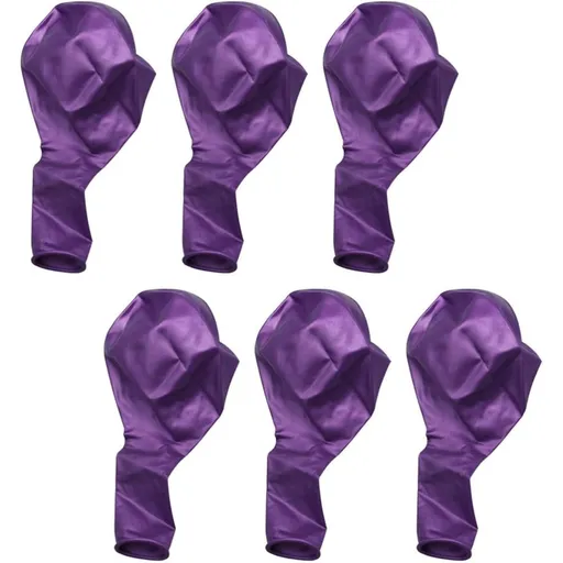50pcs Purple Metallic Latex Balloons, Thicken for Gathering, Not Easy to Damage, Party Decoration Supplies for Birthday and Wedding