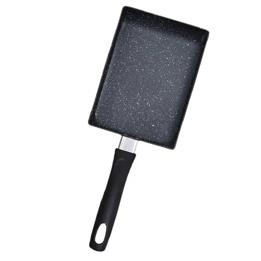 Aluminium Nonstick Frying Pan Tamagoyaki Frying Pan Rectangular Household Kitchen Frying Steak Pan