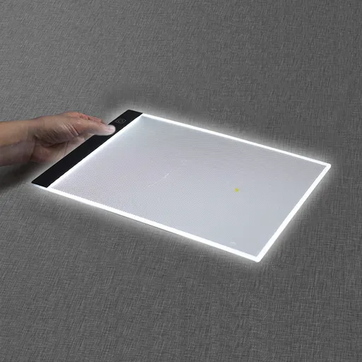 Portable A3 LED Tracing Light Box - 15.75x13.2 Inch Slim Light Pad with USB Power, Adjustable Brightness for Artists, Sketching, Animation & Design B