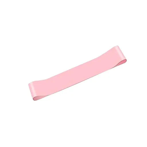 Exercise Resistance Bands Loop Power Strength Training Fitness Yoga Pilates Gym - Light Pink (600*50*0.4MM)