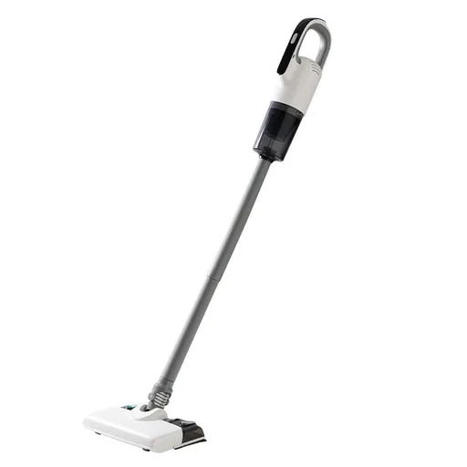 White Wireless Stick Vacuum and Stereoscopic Mop with 2 Filters, Swivel Brush Head and 106cm Handled Pole - One Click Operation, 19KPA Super Suction, 300ML Detachable Water Tank, 600ML Dust Cup for Floor Blind Spot and Wet Dry Dual Use