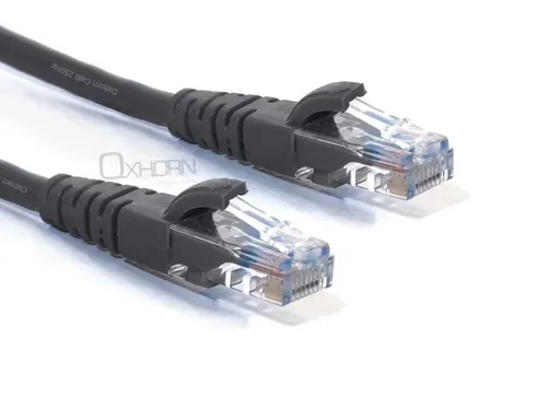 OXHORN CB-CAT6-B0005 Network Cable Cat6 0.5m Black