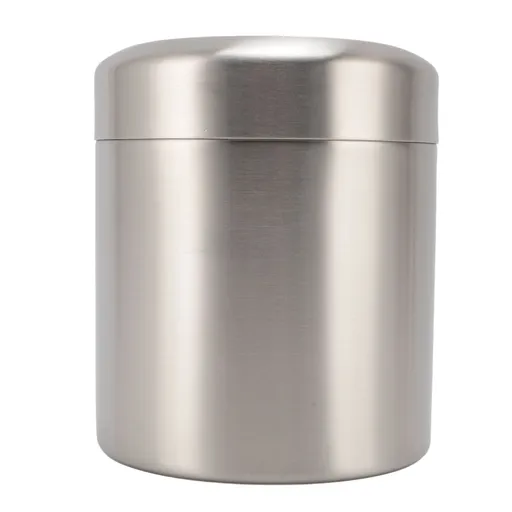 304 Stainless Steel Desktop Trash Can Small Countertop Garbage Can Tiny Waste Basket for Home Office Round