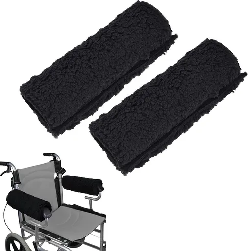 2 Pack Memory Foam Wheelchair Armrest Cushions