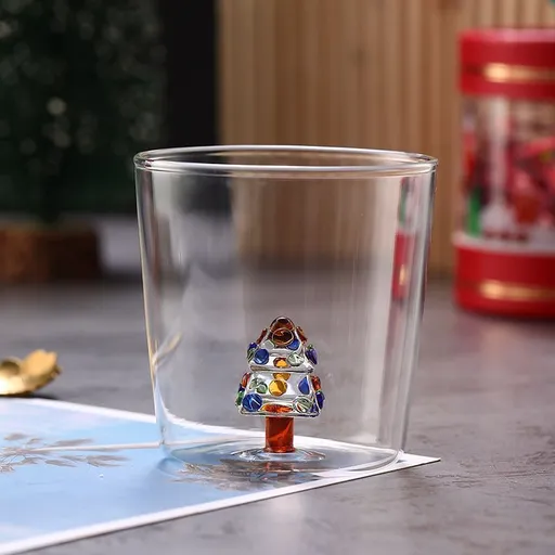 3D cartoon glass cups, high borosilicate glass, novelty drinkware, cold beverage glasses, cute glass tumblers, Australian home decor, gift ideas for juice lovers - Clear - Size pattern3
