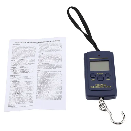 40kg/10g Electronic Scale Digital Hanging Luggage Portable Scale with Hook