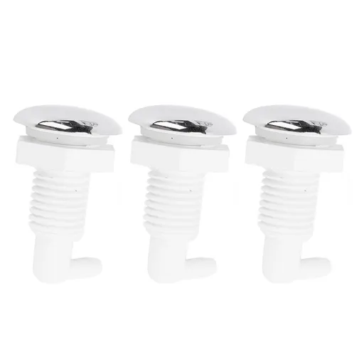 3Pcs Bubble Bath Nozzle PVC Bath Spray Nozzle for Swimming Pool Massage Tub Spa Baths 5mm / 0.2in Outside Diameter Joint