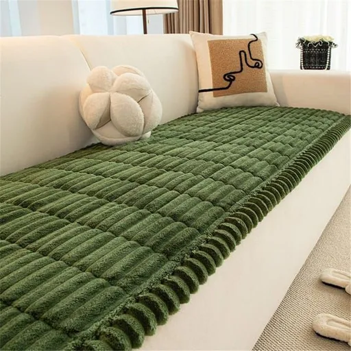 Pet Friendly Sofa Cover for Dogs, Washable Anti-slip Sofa Protector Mat, Dog Couch Cushion for Sofa, 60 x 60CM, Green