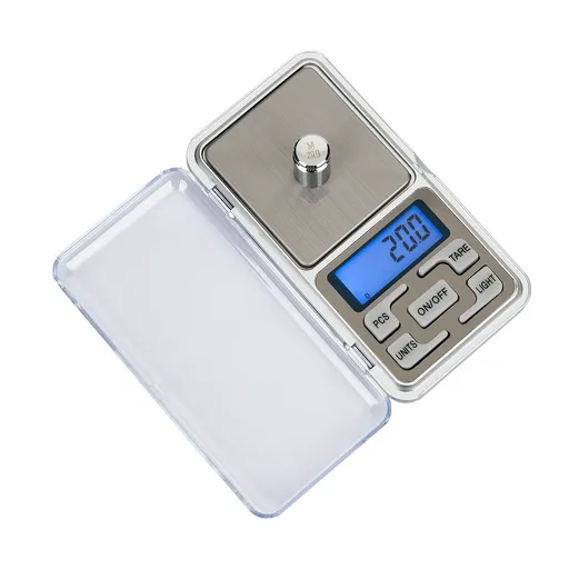 Food Travel Scale Portable Pocket Scale Gram Capacity 500g Kitchen Small Miniature Scale Lab Measuring Scale High Precision