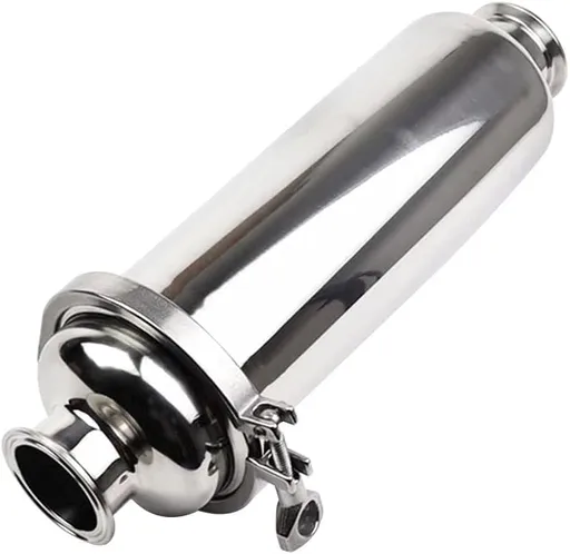 1.5" Tri Clamp Filter Sanitary, Inline Straight Strainer with 100 Mesh Stainless Steel Screen