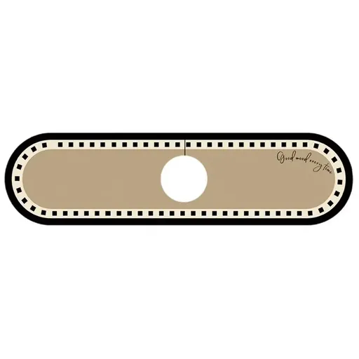 Diatom Mud Faucet Suction Mat 10cm Sink Drain Pad Bathroom Kitchen Absorbent Pad - A