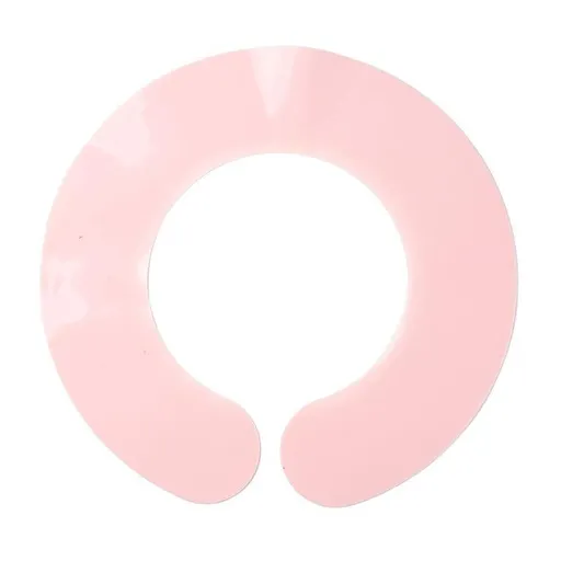 Silicone Neck Protection for Hairdressers – Waterproof Cutting Collar & Dye Apron – Anti-Hair Silicone Neck Collar for Cutting, Dyeing & Perming – Pink