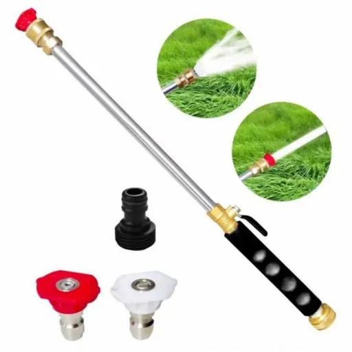 High Pressure Power Washer Wand, Hydro Jet Water Hose Nozzle, Watering Sprayer Cleaning Tool, Car Pet Window Patio Gutter Cleaning