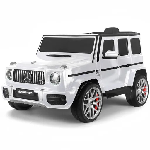 Kahuna Mercedes Benz AMG G63 Kids Electric Ride On Car w/ Remote Control - White