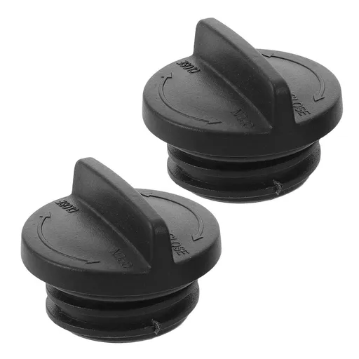 2Pcs Outdoor Umbrella Base Plug Cap Black Durable Weather Resistant Cover for Water Fillable Bases