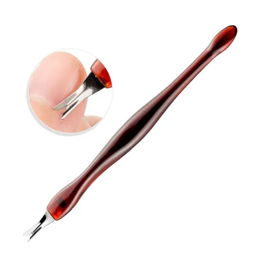 3Pcs Professional Cuticle Trimmer Cuticle Pusher Cuticle Knife Remover Dead Skin Practical Nail Art Tools