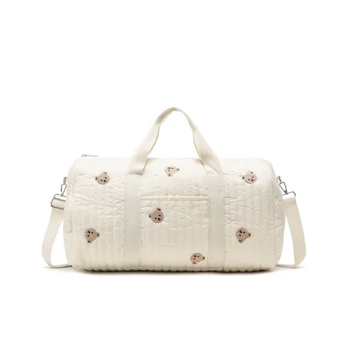Baby Diaper Tote Bag Stroller Storage Bag Infant Carriages Diaper Organizer Pouches Handbag Embroidered Mommy Bag