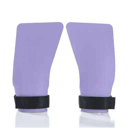 Basketball Hand Grips for Pull-ups Cross Training Gymnastics Weightlifting Palm Protector - Purple M