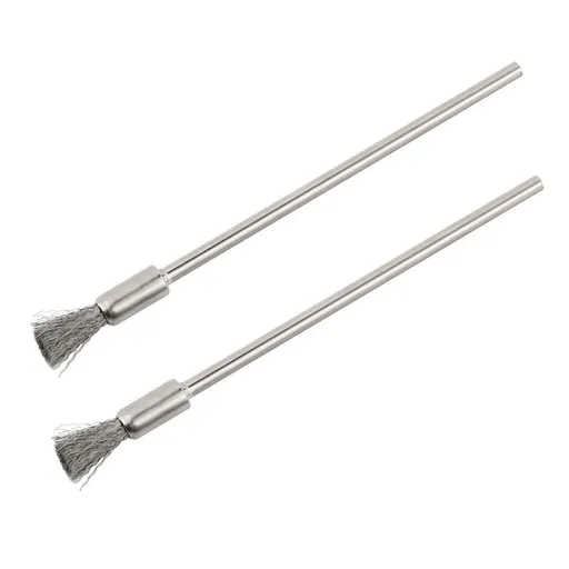 2Pcs 10cm Stainless Steel Wire Cleaning Brush Rust Remover Cleaner Tool Buffing Polishing Wheel Brush(Wire Brush)