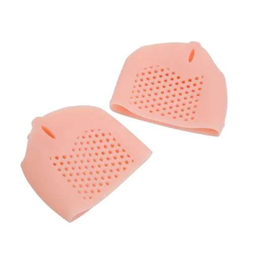 3 Pairs Silicone Forefoot Pad Metatarsal Pads Ball of Foot Cushions Support Soft Gel Foot Cushion for Forefoot Pain ，