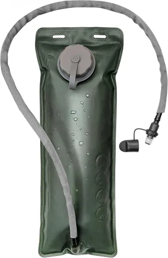 Premium 3-Liter Hydration Bladder, BPA-Free, Leak-Proof, Insulated W/ Drinking Tube, Water Reservoir for Hiking, Cycling, and Outdoor Adventures