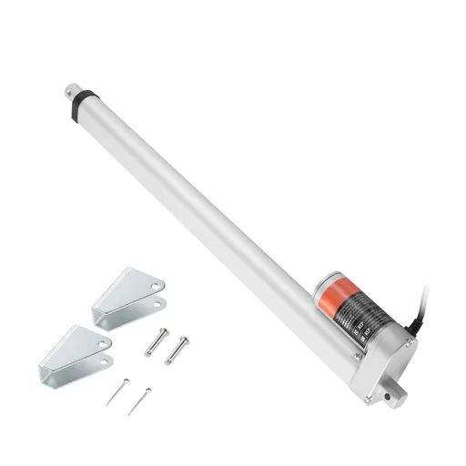 Linear Actuator 12V, 18 Inch High Load 330lbs/1500N Linear Actuator, 0.19"/s Linear Motion Actuator with Mounting Bracket and IP54 Protection
