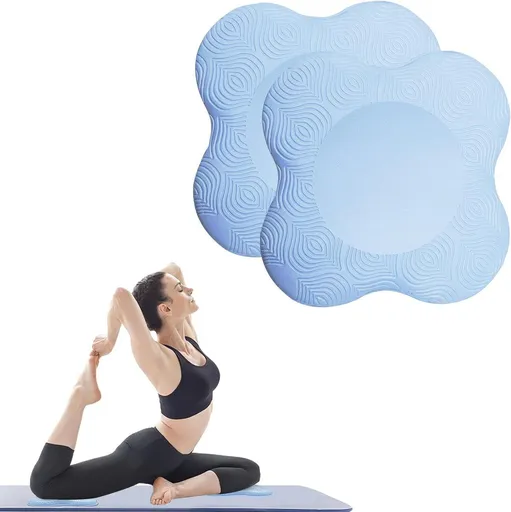 2 Pack Non Slip Yoga Knee Cushions