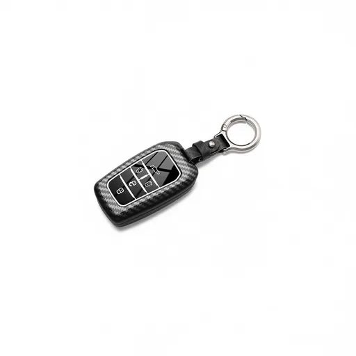 Fragrant Car Island Toyota Sienna Key Cover Carbon. Bagged D type 5-button [carbon fiber black] round belt buckle