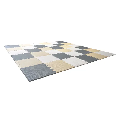 Kids Foam Puzzle Floor Playmat 0.4 in 36 Pcs Interlocking EVA Soft Tiles