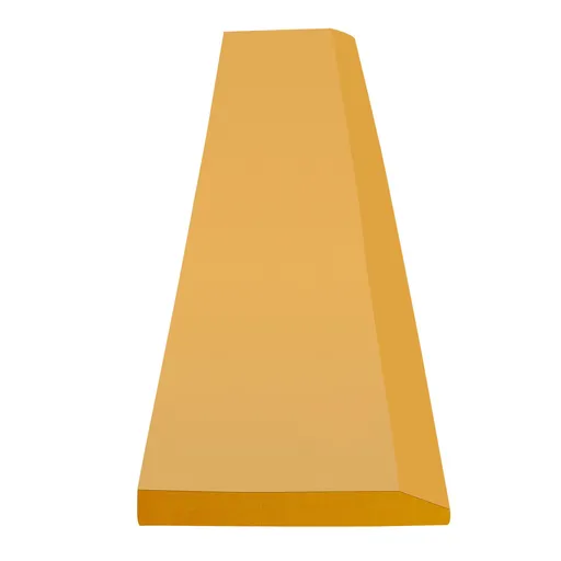 Bucket Cutting Edge, 213x10x1.3 Bucket Edge, Weld-on and Bolt-on Advanced Cutting Edge, 16Mn Carbon-manganese Steel Loader Cutting Edge, Skid Steer Cutting Edge with Paint for Excavator and Load
