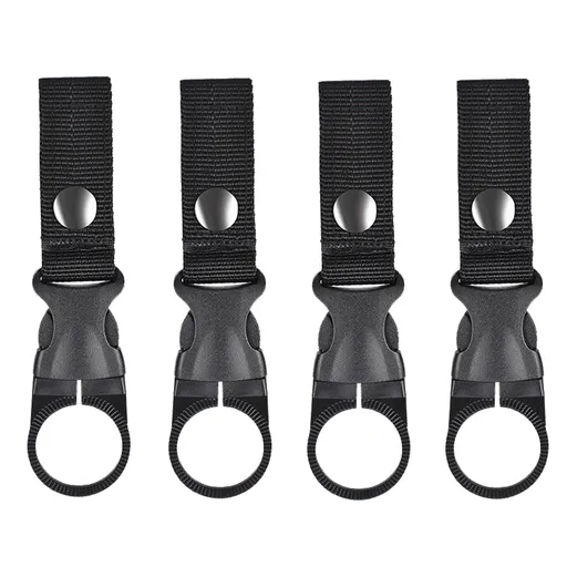 pcs Hanging Bottle Holder, Carabiner Hook, Portable Water Bottle