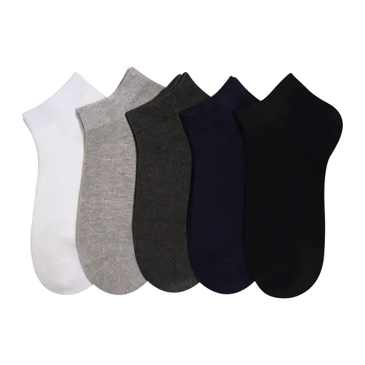 Women Viscose Bamboo Ankle Socks Low Cut Thin Sock Lightweight Pastal Color Soft Sock 5 Pairs ultra-soft and silky feel
